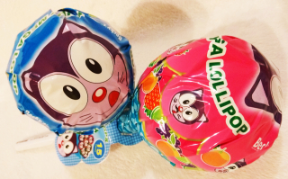 Lízátko FUNNY MEGA LOLLIPOP 135g - 15 ks lízátek