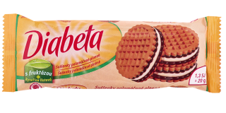 Oplatka s fruktózou DIABETA 60 g slepovaná kolečka