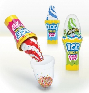 ICE CREAM POP 25+2g lízátko s cukrovými bonbóny