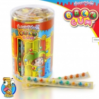 žvýkačky BALL GUM - PRAVÍTKO 15g - dóza 48 ks (1 ks = 9,- Kč)