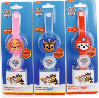 BLIKAJÍCÍ hodinky - PAW PATROL + komprimát 10 g