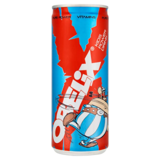 ASTERIX & OBELIX - ovocná limonáda 250 ml v plechovce - OBELIX (tutti frutti)