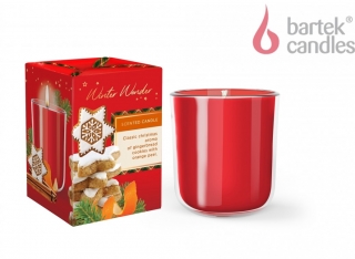 Vonná svíčka EXCLUSIVE - WINTER WONDER 150 g - perníčky & pomeranč
